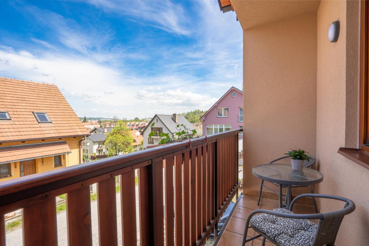 Penzion Balcony Otel Český Krumlov Dış mekan fotoğraf